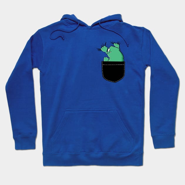 Monster in my pocket Hoodie by LouMax